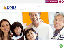 Tablet Screenshot of dmd.org.co